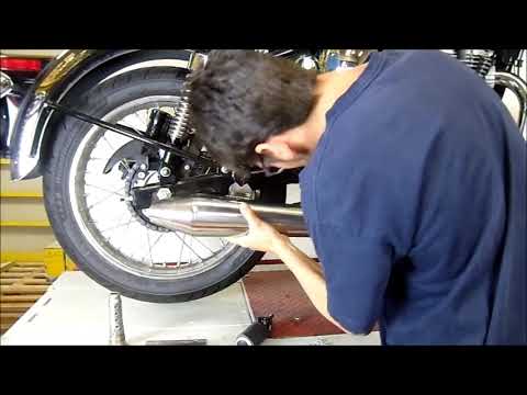 Royal Enfield Continental GT 535 2014-2016 Exhaust GPR Slip-on Satinox 