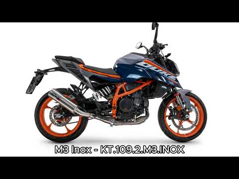 KTM 200 Duke 2024-2025 Exhaust GPR Slip-on M3 Inox
