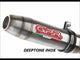 Derbi Cross City 125 2007-2012 Exhaust GPR Slip-on Furore Nero