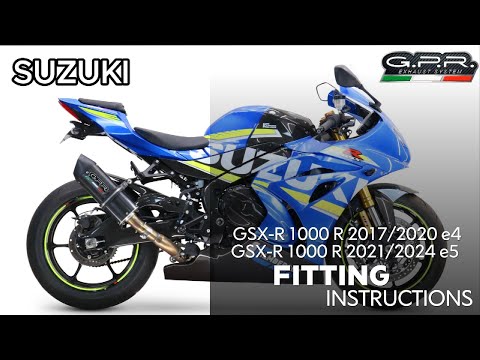 Suzuki GSXR 1000 R 2017-2020 Exhaust GPR Slip-on Albus Evo4