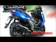 Kymco K-Xct 125 i.e. 2012-2016 Exhaust GPR Full System Furore Nero