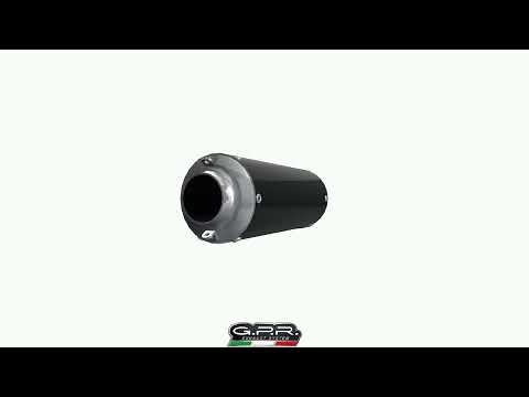 Kawasaki Z650RS 2021-2023 Exhaust GPR Full System M3 Black Titanium