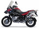 Bmw R1200GS Adventure 2010-2013 Exhaust GPR Slip-on Furore Nero