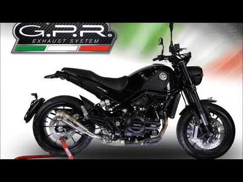 Benelli Leoncino 500 Trail 2017-2020 Exhaust GPR Slip-on Satinox 
