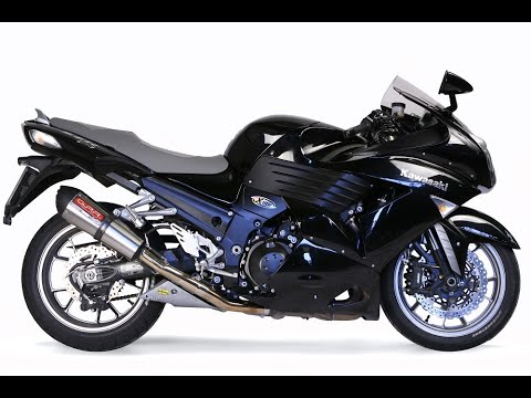 Kawasaki Zzr 1400 2006-2007 Exhaust GPR Double Slip-on Furore Nero