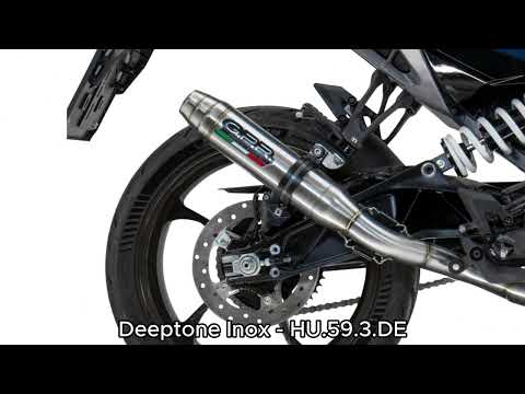 Husqvarna Vitpilen 250 2024-2025 Exhaust GPR Slip-on Deeptone Inox