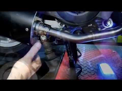 Piaggio Vespa 125 3V Primavera 2014-15 Exhaust GPR Full System FURORE NERO