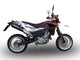 Husqvarna Te 630 E - Sms - Smr 2010-14 Exhaust GPR Double Slip-on Furore Nero