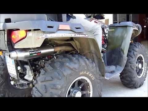Polaris Sportsman 800 X2 2007-2010  Exhaust GPR Slip-on Deeptone Atv