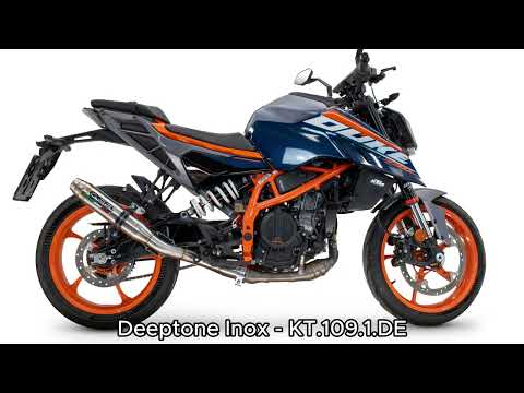 KTM 125 Duke 2024-2025 Exhaust GPR Slip-on Deeptone Inox