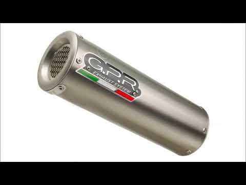 Honda CBF125 2004-2014 Exhaust GPR Full System Furore-X Inox