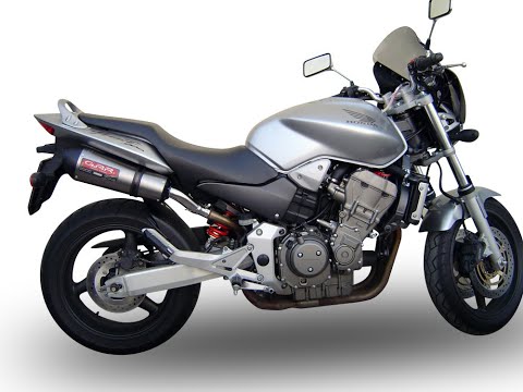 Honda Hornet 900 2002-2005  Exhaust GPR Double Slip-on Deeptone Inox
