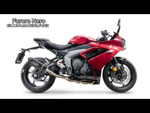Triumph Daytona 660 2024-2026 Exhaust GPR Full System Furore-X Inox High Level