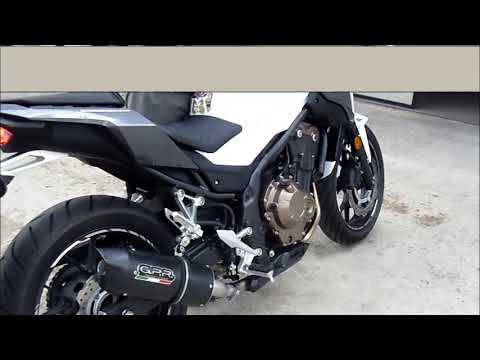 Honda CB400X 2019-2024 Exhaust GPR Slip-on Albus Evo4