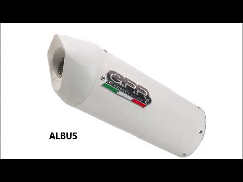 Honda CRF450R CRF450RX 2004 Exhaust GPR Slip-on Furore Nero