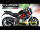 Benelli Bn 302 S 2015-2016 Exhaust GPR Slip-on Furore Nero