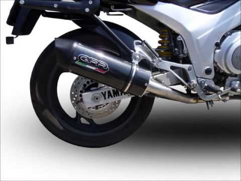 Yamaha Tdm 850 1991-01  Exhaust GPR Double Slip-on Satinox 