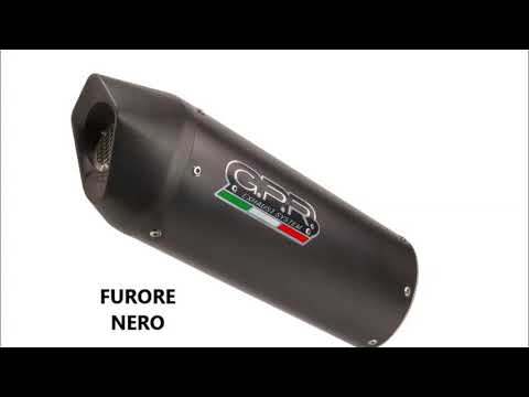KTM EXC-F 250 2003-2006 Exhaust GPR Slip-on Furore Nero