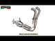 Aprilia RS 457 2024-2025 Exhaust GPR Full System Ghost Inox