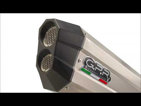 KTM 950 Adventure S 2003-2007 Exhaust GPR Full System Hyper Sonic Inox