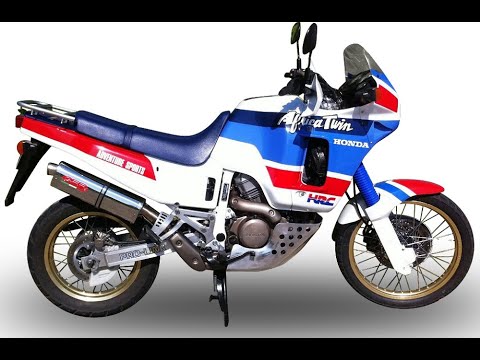 Honda Africa Twin 650 Rd03 1988-1989  Exhaust GPR Slip-on Trioval