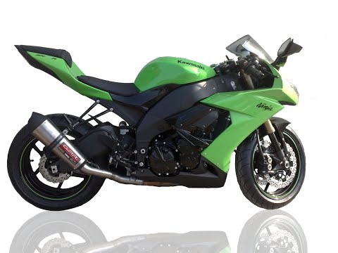 Kawasaki ZX10R 2008-2009  Exhaust GPR Slip-on Albus Ceramic
