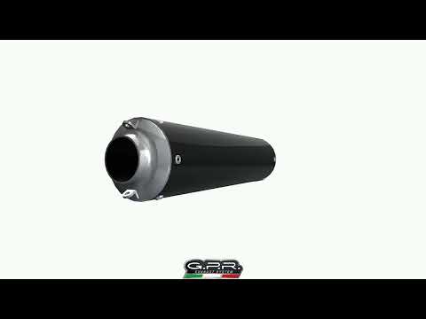 BMW S1000XR 2025-2026 Exhaust GPR Slip-on M3 Black Titanium