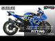 Suzuki GSXR 1000 R 2021-2024 Exhaust GPR Slip-on Albus Evo4
