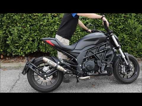 Benelli 502 C 2021-2024 Exhaust GPR Slip-on Deeptone Inox