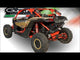 Can Am Maverick X3 / R / X DS / X RS / X RC / X MR/ Turbo R & RR 2017-2024 Exhaust, GPR Deeptone Slip-on Exhaust, Removable DB Killer, Link Pipe