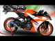 KTM Rc 125 2017-2020 Exhaust GPR Slip-on Furore Evo4 Nero