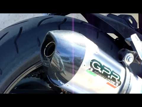Suzuki Gsr 750 2011-2015 Exhaust GPR Slip-on Furore Nero