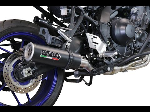 Yamaha Tracer 9 GT 2021-2024 Exhaust GPR Full System M3 Poppy 