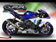 Yamaha Yzf R1 R1M 2017-2019 Exhaust GPR Slip-on Furore Nero