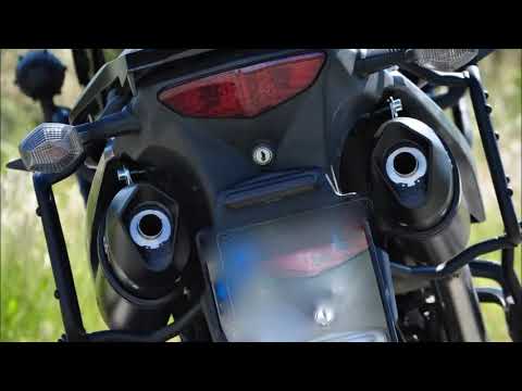 Kawasaki Klv 1000 2004-2007 Exhaust GPR Double Slip-on Trioval