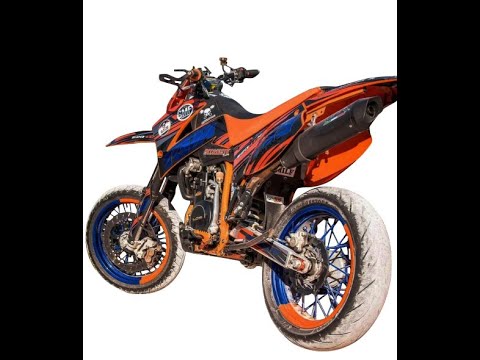 KTM Lc4 640 End-Adv-SM Nov. 2003-06 Exhaust GPR Slip-on Furore Nero