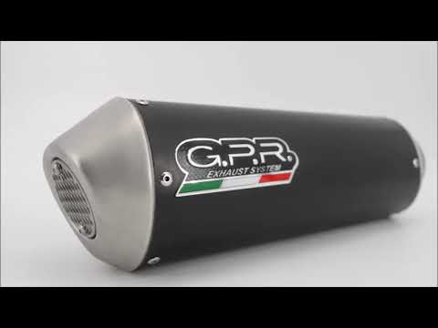 Kymco Superdink 125 i.e. 2017-2020 Exhaust GPR Full System FURORE NERO