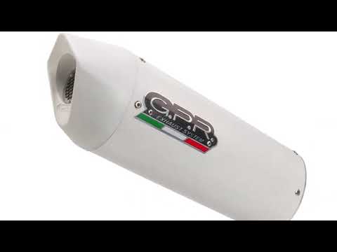 Honda Cbf 600 S i.e. 2007-2012  Exhaust GPR Slip-on Satinox 