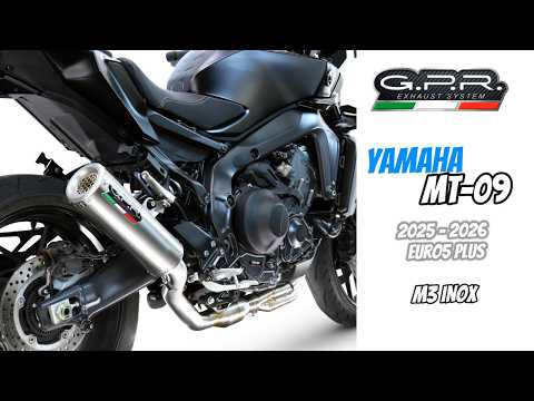 Yamaha Fj09 2025-2026 Exhaust GPR Full System M3 Inox
