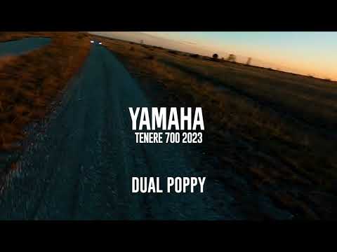 Yamaha Tenere 700 2019-2020 Exhaust GPR Slip-on Dual Poppy