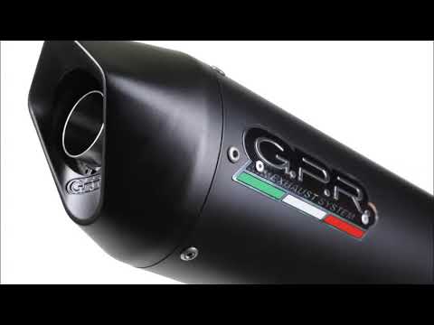 Suzuki Gsf 600 Bandit - S 1995-2005 Exhaust GPR Slip-on Furore Poppy