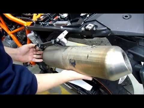 KTM Supermoto Smr 990 2008-2012 Exhaust GPR Double Bolt-on Albus Ceramic