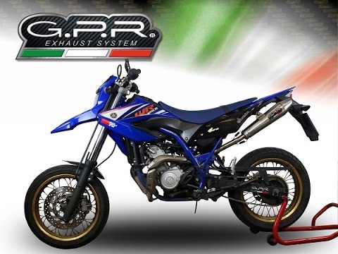 Yamaha Wr 125 X 2009-2014 Exhaust GPR Slip-on Furore Nero