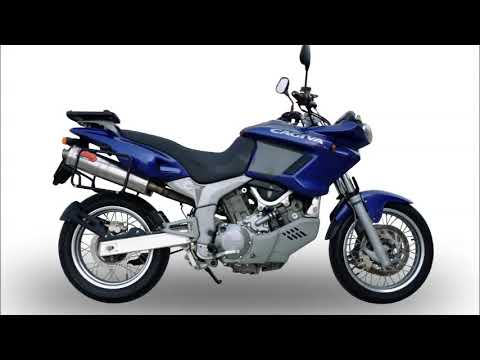 Cagiva Navigator 1000 2000-2005 Exhaust GPR Double Slip-on Trioval - video 1