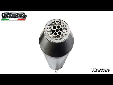 Triumph Scrambler 400 X 2023-2025 Exhaust GPR Slip-on Ultracone
