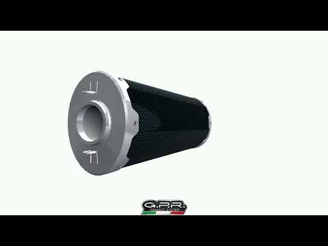 KTM 990 Adventure S 2006-2014 Exhaust GPR Full System Dual Poppy - video 2