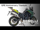 Benelli TRK 702 2023-2024 Exhaust GPR Slip-on Grand Prix Evo Titanium EPA Compliant