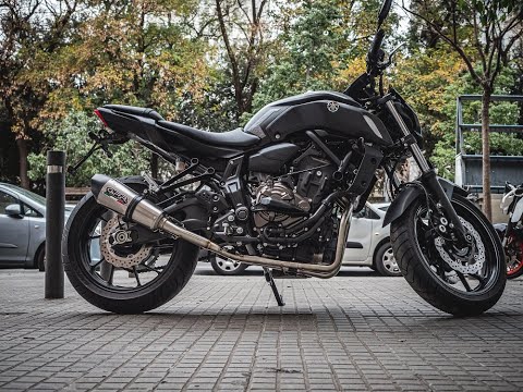 Yamaha FZ7 MT07 2017-2020 Exhaust GPR Full System Grand Prix Evo Titanium