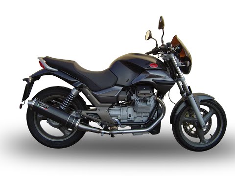 Moto Guzzi Breva 750 2003-2009 Exhaust GPR Double Slip-on Furore-X Inox