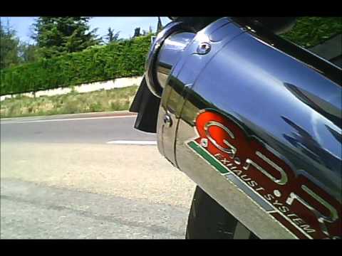 Moto Guzzi Breva 750 2003-09 Exhaust GPR Double Slip-on Trioval